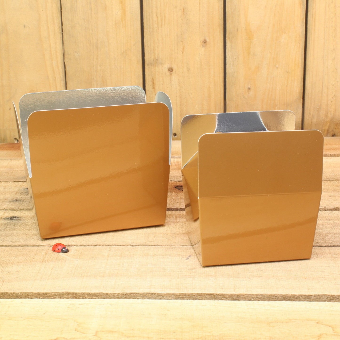 Bonbon doosjes - Chocolade doosje - Koper 117 basic laag - 12 stuks