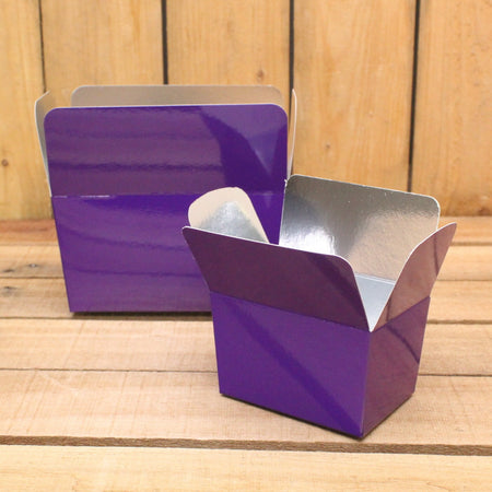 Bonbon doosjes - Chocolade doosje - Violet 163 basic laag - 12 stuks