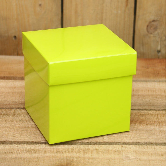 Bonbon doosjes - Chocolade doosje - Limoengroen 134 basic - 24 stuks