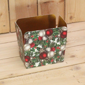 Bonbon doosjes - Chocolade doosje - Kersttraditie LAAG - 12 stuks