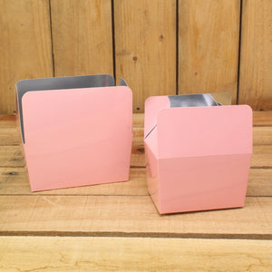 Bonbon doosjes - Chocolade doosje - Zachtroze 152 basic laag - 12 stuks