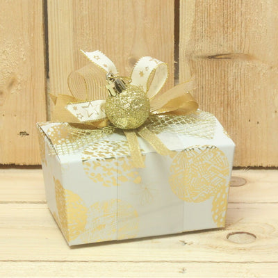 Bonbon doosjes - Chocolade doosje - Kerstbal LAAG kerst - 24 stuks