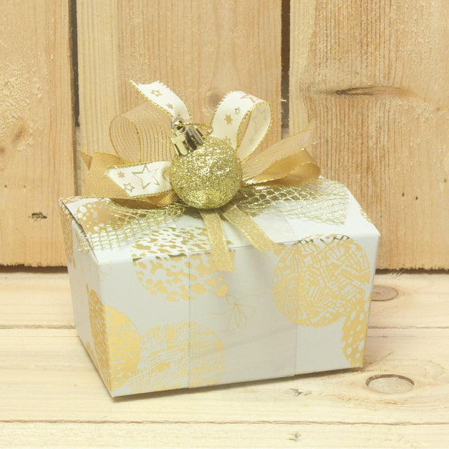 Bonbon doosjes - Chocolade doosje - Kerstbal LAAG kerst - 24 stuks