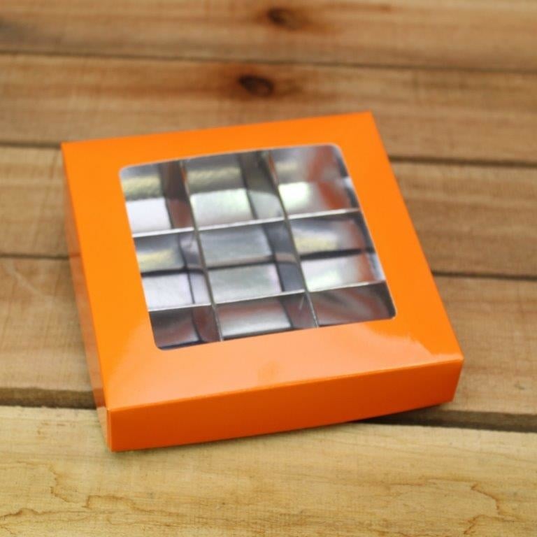Bonbon doosjes - Chocolade doosje - Oranje boven 127 basic - 24 stuks