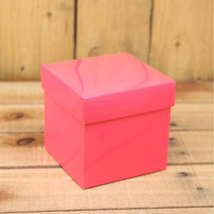 Bonbon doosjes - Chocolade doosje - Koraalrood - 24 stuks
