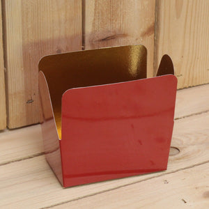 Bonbon doosjes - Chocolade doosje - Warm rood HOOG - 24 stuks