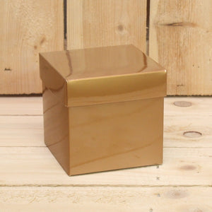 Bonbon doosjes - Chocolade doosje - Koper KUBUS - 24 stuks