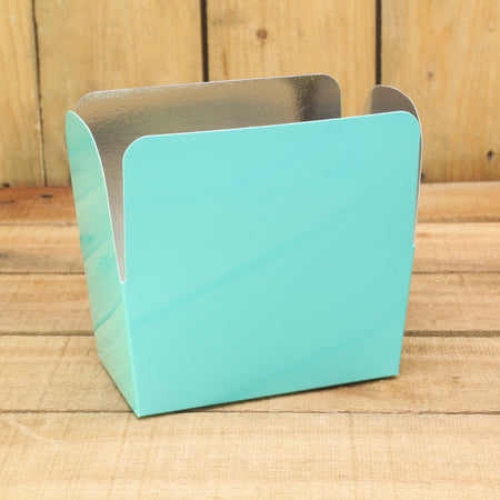 Bonbon doosjes - Chocolade doosje - Zeegroen HOOG - 48 stuks