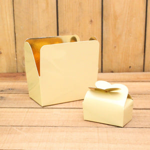 Bonbon doosjes - Chocolade doosje - Crème HOOG - 24 stuks
