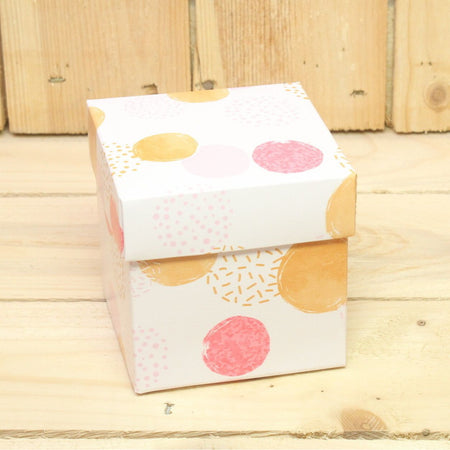 Bonbon doosjes - Chocolade doosje - Soft dot - 24 stuks