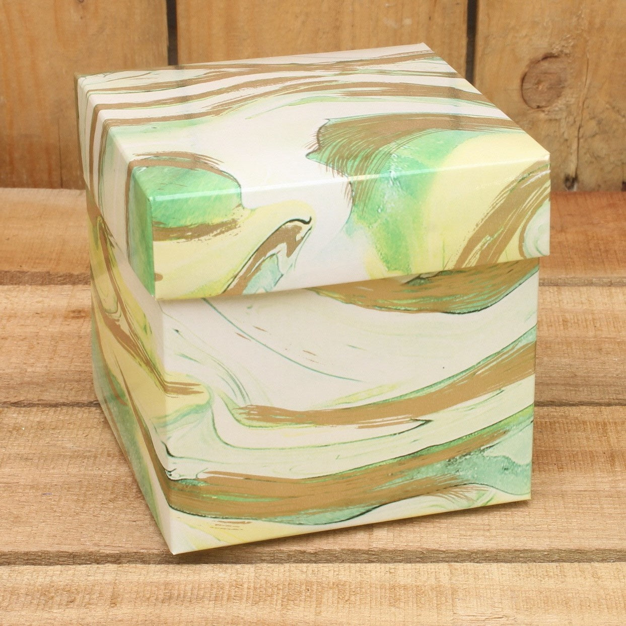 Bonbon doosjes - Chocolade doosje - Wave green - 24 stuks