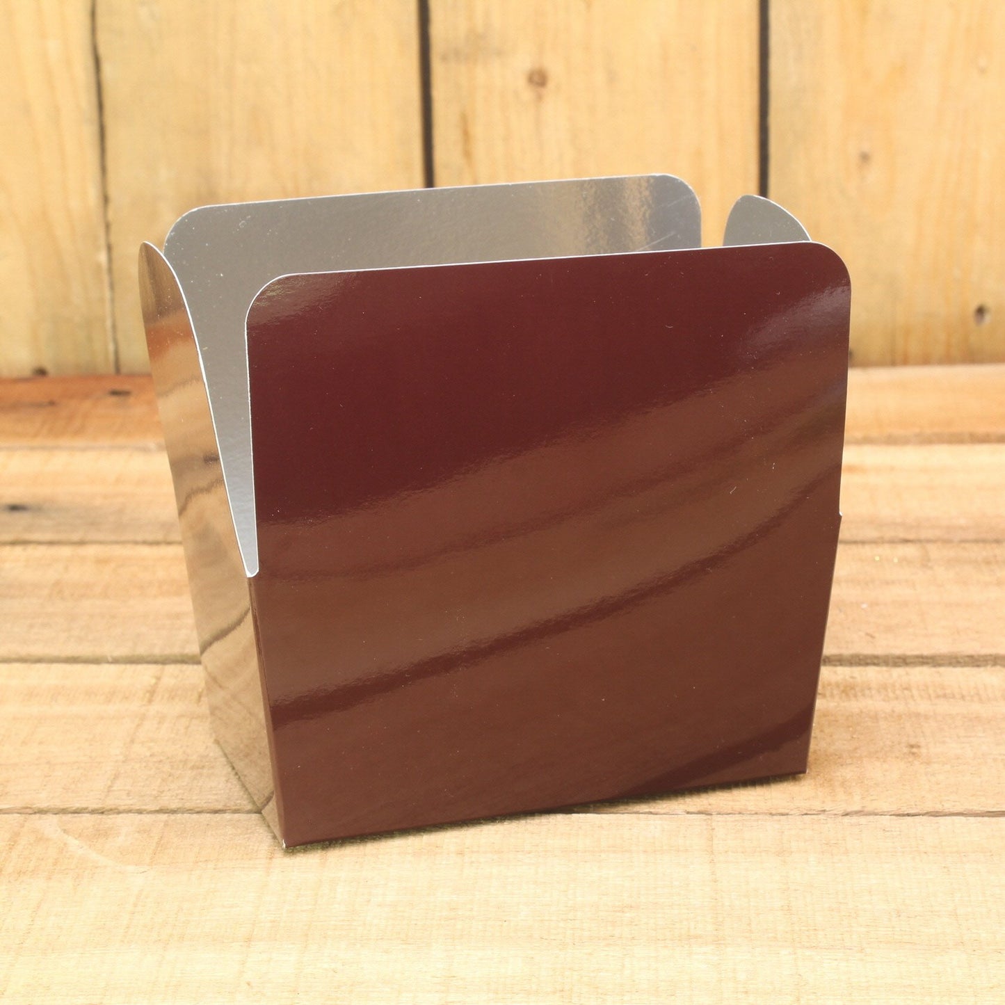 Bonbon doosjes - Chocolade doosje - Aubergine HOOG - 24 stuks