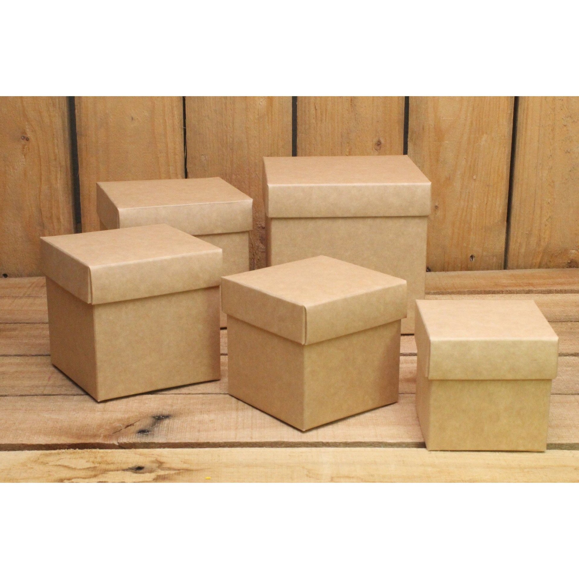 Bonbon doosjes - Chocolade doosje - Kraft - 22 stuks