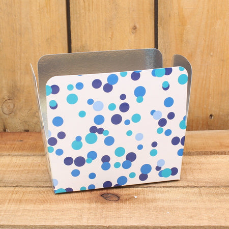Bonbon doosjes - Chocolade doosje - Blue dot HOOG - 12 stuks