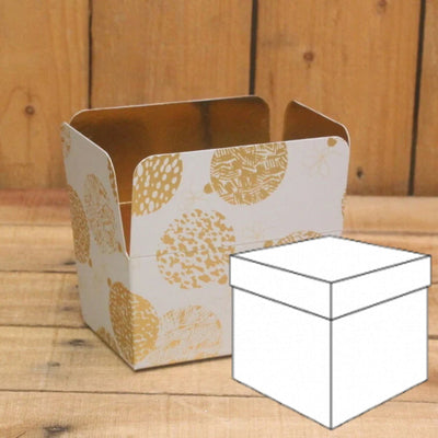 Bonbon doosjes - Chocolade doosje - Kerstbal KUBUS - 24 stuks
