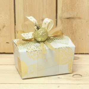 Bonbon doosjes - Chocolade doosje - Kerstbal LAAG kerst - 24 stuks