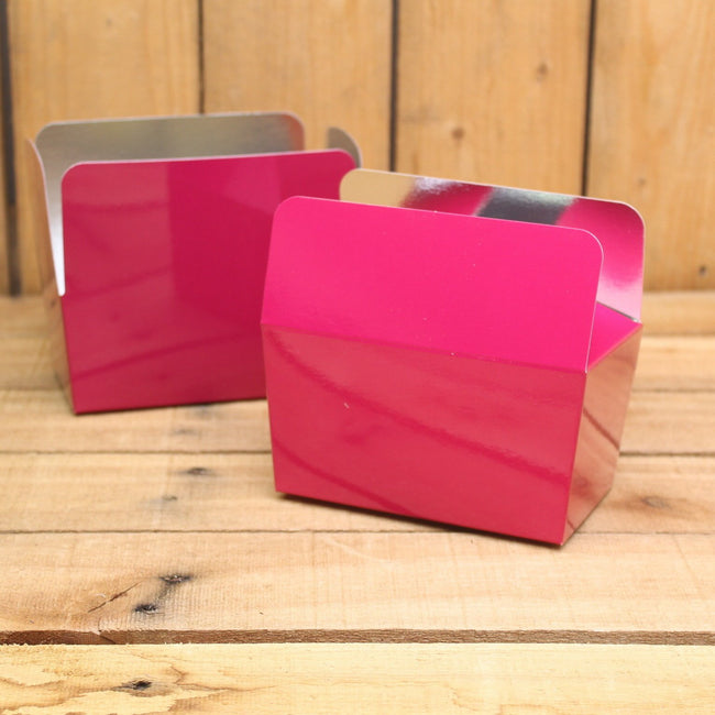 Bonbon doosjes - Chocolade doosje - Fuchsia - 48 stuks