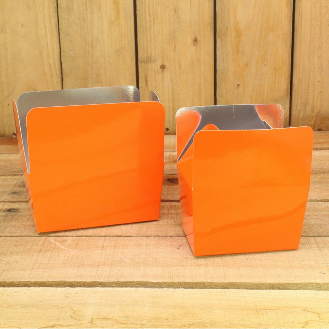 Bonbon doosjes - Chocolade doosje - Oranje 128 basic laag - 12 stuks