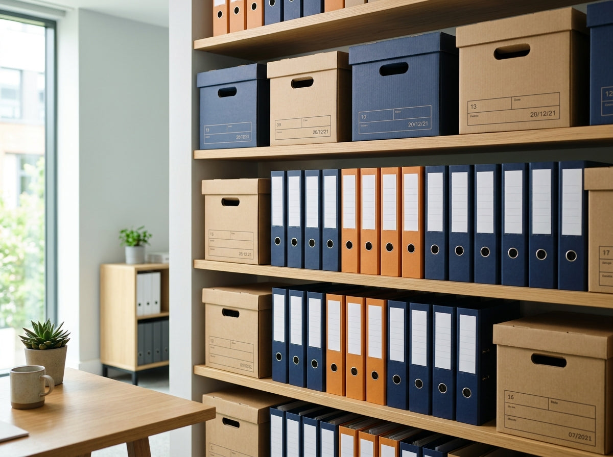 Opbergmiddelen en archiefmateriaal bestellen bij Kleinkantoor