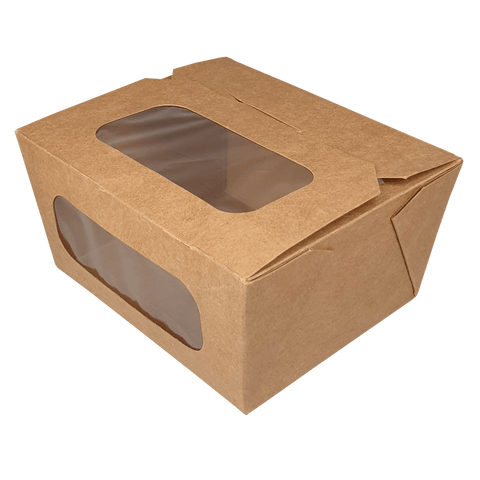 Klika - Venster Box 750ml Kraft Bio | 50 pièces