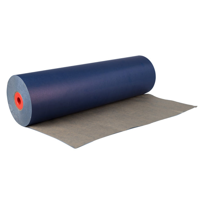 Klika - Papier kraft en rouleau 59 cm x 400 mètres 50 grammes/m2 bleu foncé