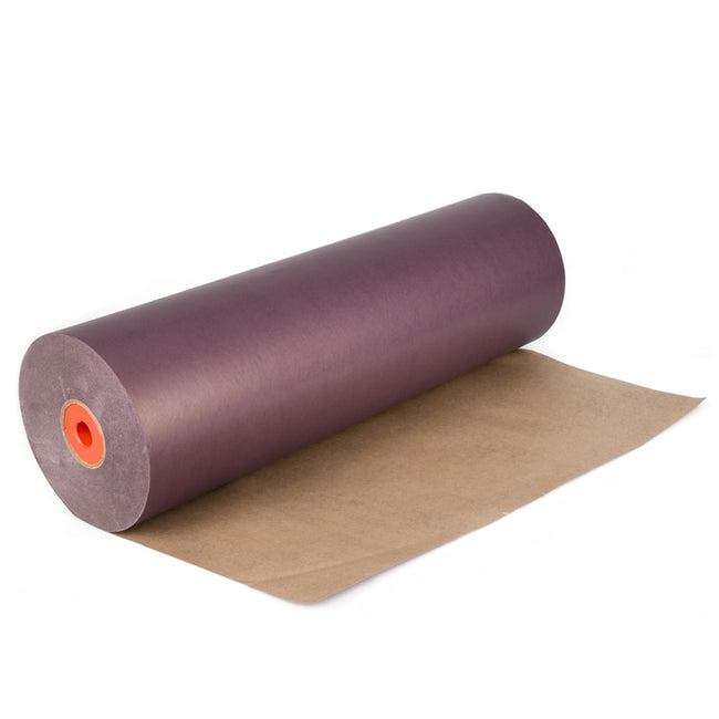 Klika - Papier kraft en rouleau 59 cm x 400 mètres 50 grammes/m2 aubergine