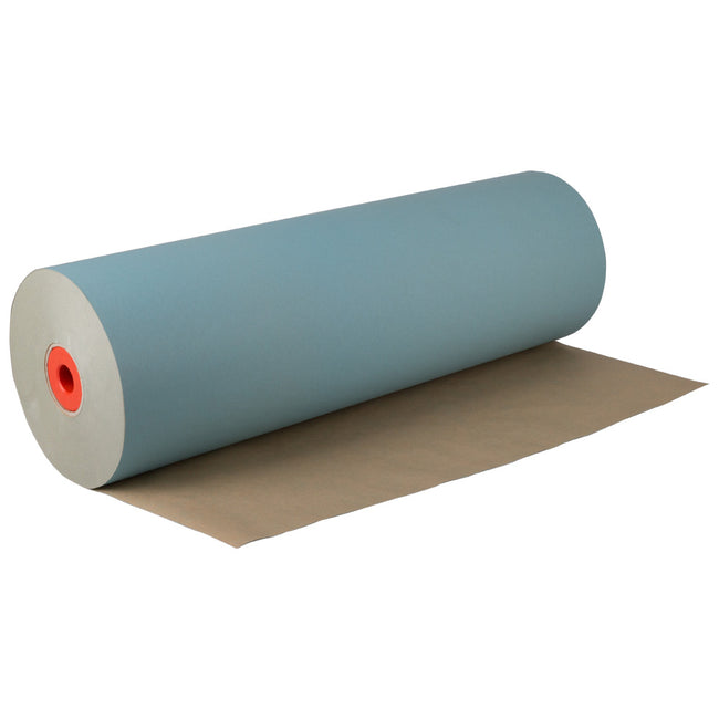 Klika - Papier kraft en rouleau 59 cm x 400 mètres 50 grammes/m2 bleu clair
