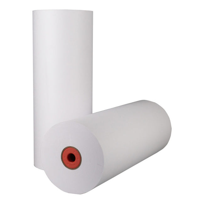 Klika - Papier kraft en rouleau 50 cm x 285 mètres 70 grammes/m2 blanc