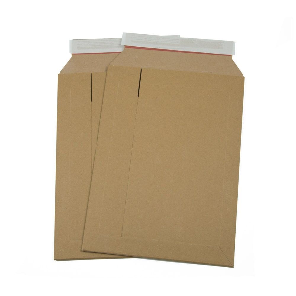 Klika - Enveloppes en carton de golf 745 x 535 mm brun | 20 morceaux