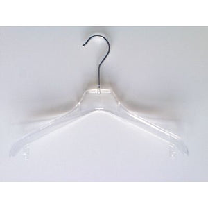 Klika -  Hanger transp gebogen 44cm 130 stuks