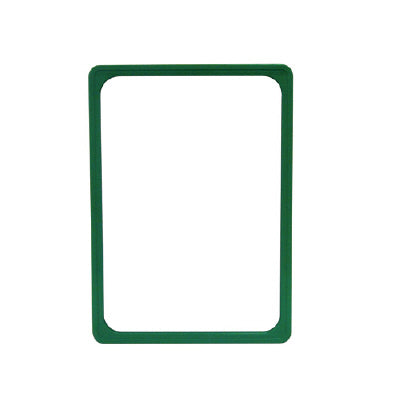 Klika - Cadre pour carte de prix A5 profil vert-1 60 pièces