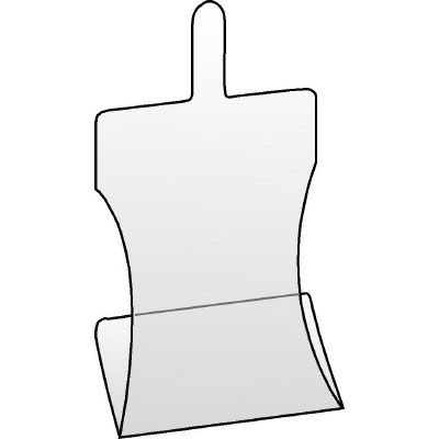 Klika - PVC-Ständer 10 cm ohne Verbindungsstück