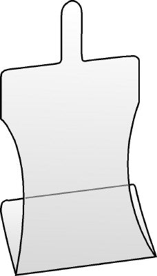 Klika - PVC-Ständer 10 cm ohne Verbindungsstück