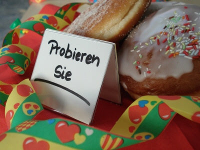 Klika - Support PVC double encastrable 65x60mm