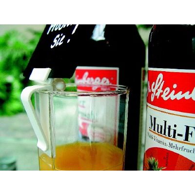 Klika - Mini porte-cartes avec pince universelle blanc