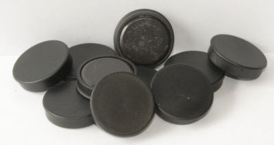 Klika -  Memo-magneet 30 mm zwart pakje 10 stuks