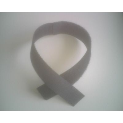 Klika - Sangle Velcro 20mmx300mm noir 10 pièces 15 pièces