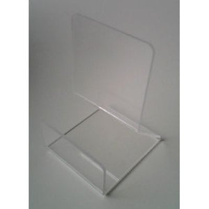 Klika - Buchstütze aus Acryl 75x120mm tief 85 mm 40 Stück