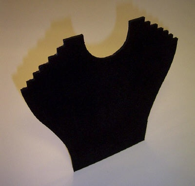Klika - Présentation du collier lxh 23x24cm noir 6 pièces