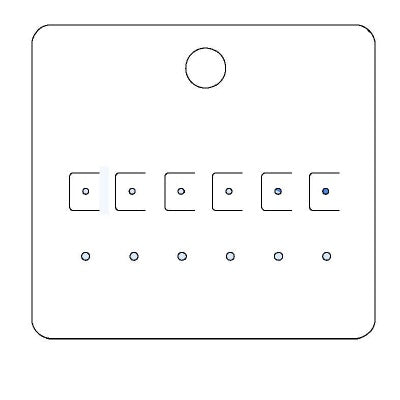 Klika - BYOUX KARTE TYP 20 - BXH 85x78 mm