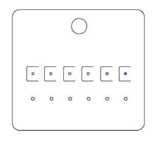 Klika - Carte Byoux type 20 lxh 85x78 mm 9 pièces