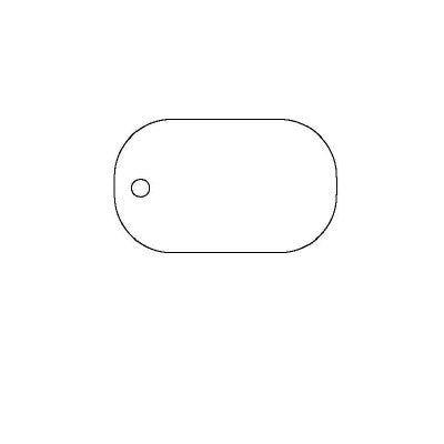 Klika -  Byoux-kaartje type 80 bxh 30x50 mm