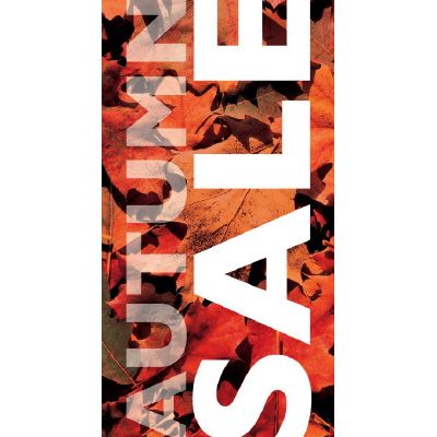 Klika -  Raambiljet thema AUTUMN SALE afm 50x94cm
