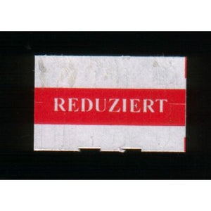 Klika - Label 2616 gerade weiß Reduziert 3 Stück