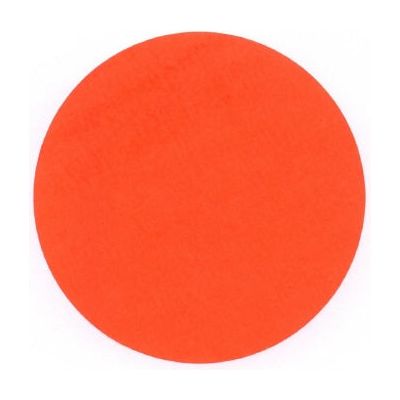 Klika - Etiket 100 mm rond fluor rood 1000 rol