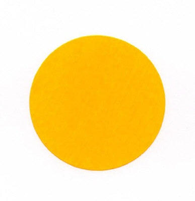 Klika -  Etiket 35 mm rond fluor oranje 1000 rol