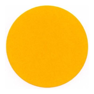 Klika - Etiket 50 mm rond fluor oranje 1000 rol - 15 stuks