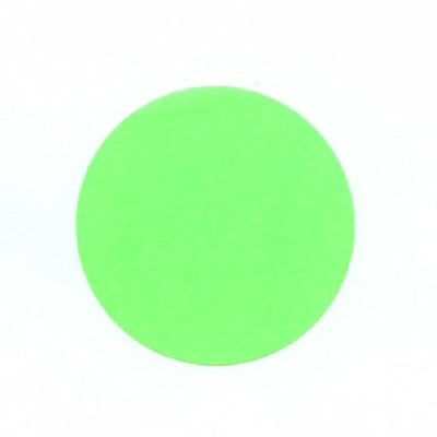 Klika - Étiquette de 25 mm autour de fluor Green 1000 rouleau