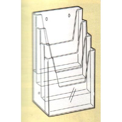 Klika - Folderbak 4 vaks A5 hangend9 stuks