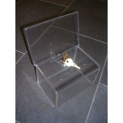 Klika -  Visitekaartbox mini met kaarthouder+slot